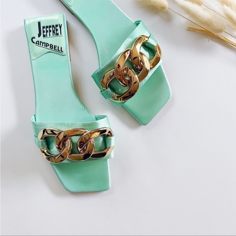 Jeffrey Campbell Park Chain Slide Sandal